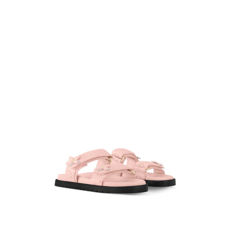 LV Sunset Flat Comfort Mule - Image 1